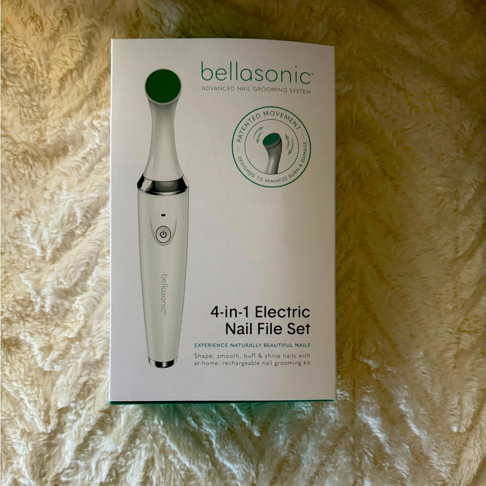 Bellasonic 4-in-1 Electric Nail File Set
